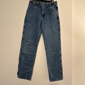 VINTAGE Rustler Men's Straight Blue Jeans